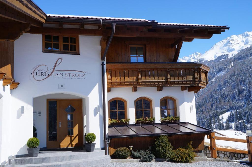 Pension Strolz St. Anton am Arlberg Zewnętrze zdjęcie